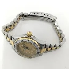 TAG Heuer Professional 2000 S SS GP Quartz Gold Dial 974.008 Fr 2