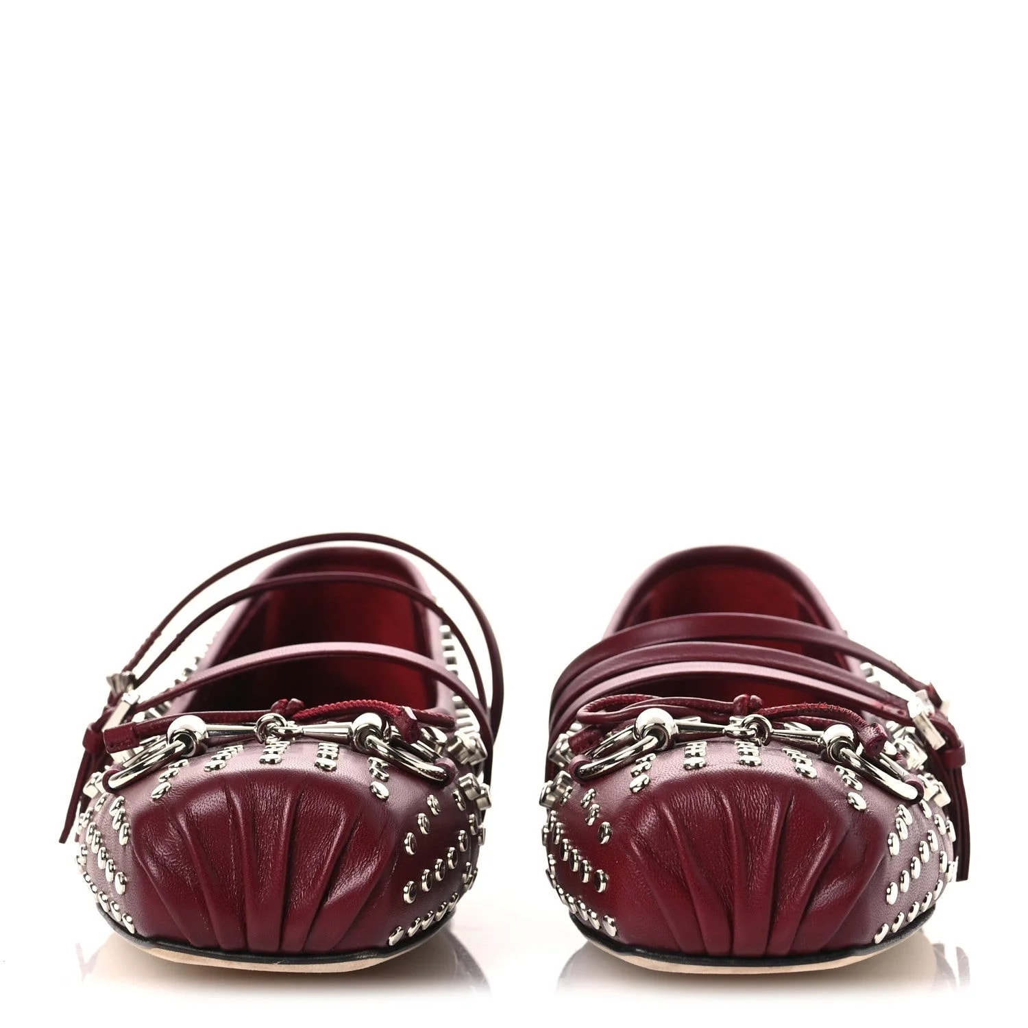 Carmaque Studded Horsebit Ballet 39 Ancora 3