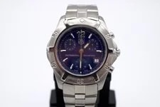 Tag Heuer — TAG Heuer Professional 200 Meters Chronograph Blue Dial Stainless Steel — Watch — resale