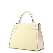Hermes Kelly Sellier Size 28 / Nata / Citron 2