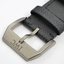 IWC 20mm Titanium Silver / Black #UW447 3