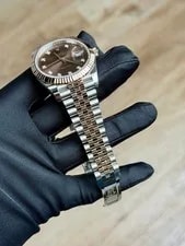 Rolex Datejust 41 126331 Chocolate Diamond Fluted Jubilee 2026 Unworn 126331 4