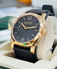 Panerai Radiomir 1940 3 Days PAM00515 47mm 18k Rose Gold Tobacco Brown Sandwich 3