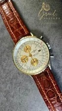 Breitling — Exquisite Breitling Old Navitimer 18K Gold Bezel - Flawless Collector Condition — Watch — resale