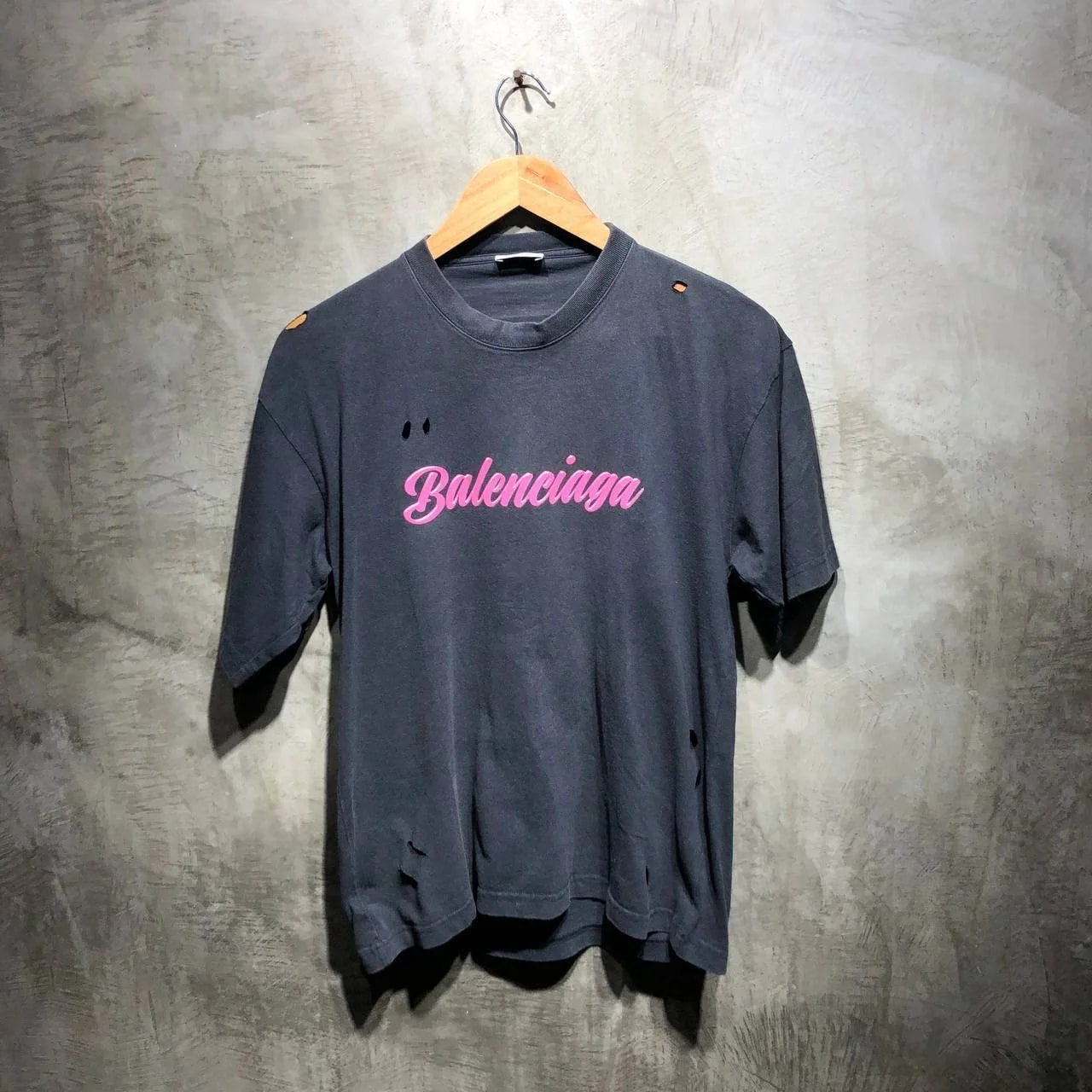 Balenciaga — Balenciaga Barbie Gloss Distressed Tee — streetwear — resale
