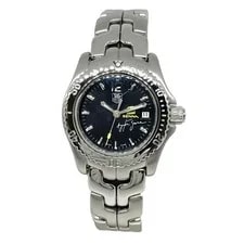 Tag Heuer — TAG Heuer WTN Link Ayrton Senna Quartz Black Dial Edition 2002 — Watch — resale