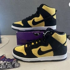 Nike SB Dunk High Pro Maize and DB1640-001 Size 2