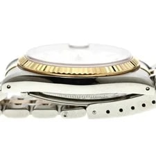 Tudor Prince Date 74033 Yellow Gold SS Combination Champagne Dial Watc 2