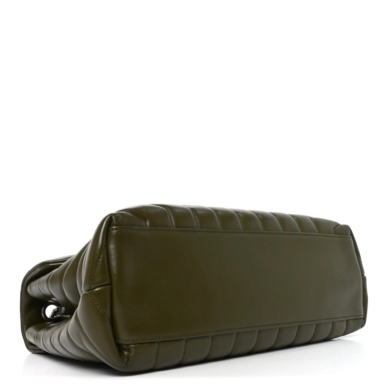 Y Medium Loulou Chain Satchel Military 4