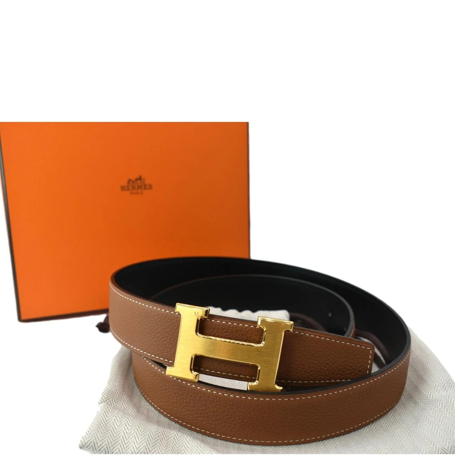 Hermes Constance H Buckle Reversible Belt 2