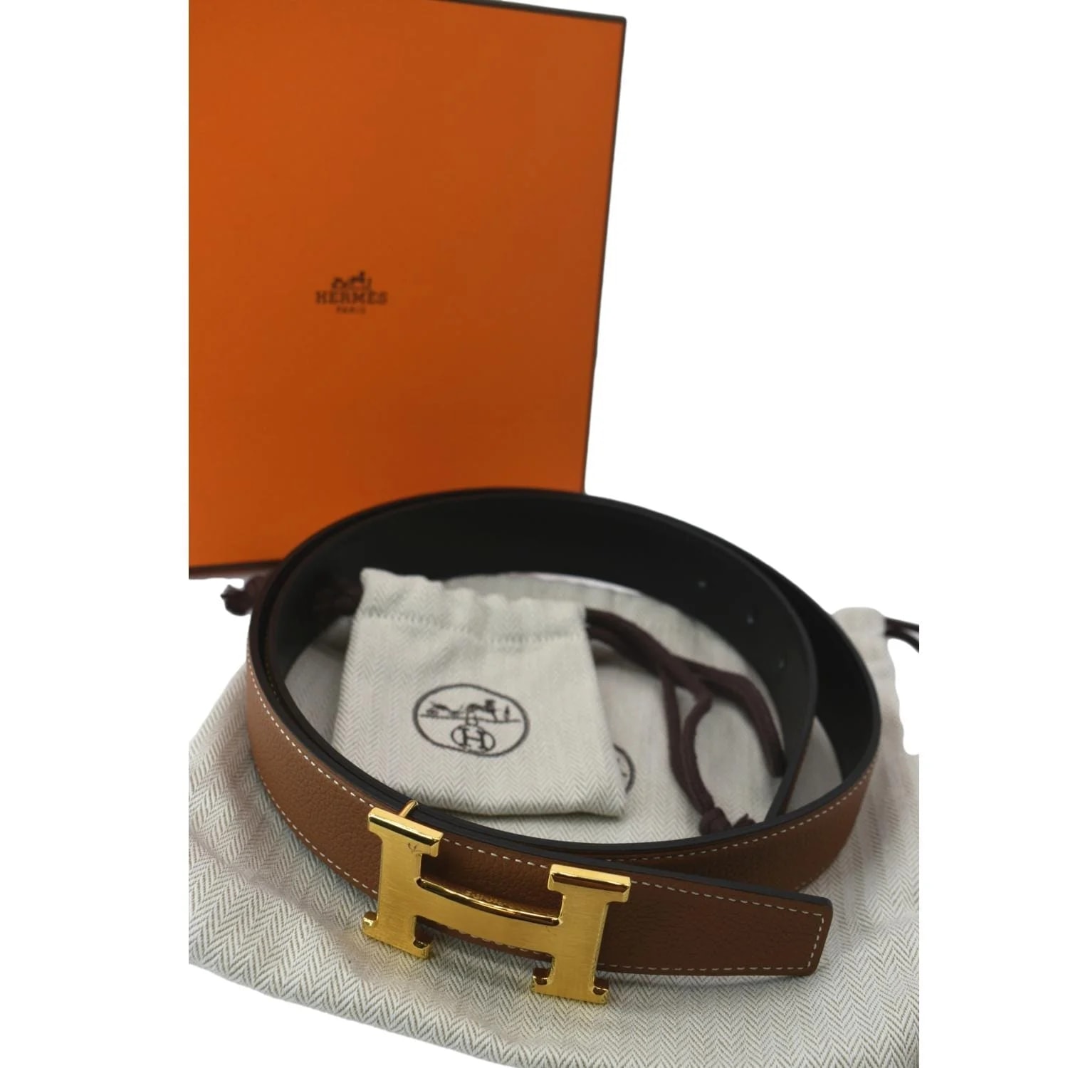 Hermes Constance H Buckle Reversible Belt 3