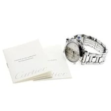 Cartier — Cartier Pasha DE W31031H3 38mm SS Silver #C17250 — Watch — resale