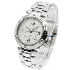Cartier Pasha DE W31031H3 38mm SS Silver #C17250 2