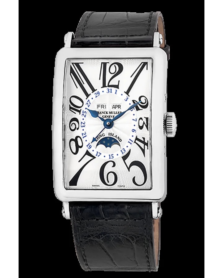 Worldofluxuryus — Franck Muller Long Island Master Calendar 18K White Gold — Watch — resale
