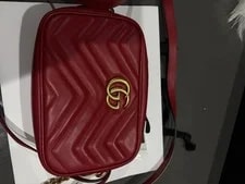 Gucci — Gucci Marmont Mini GG Camera — Handbag — resale
