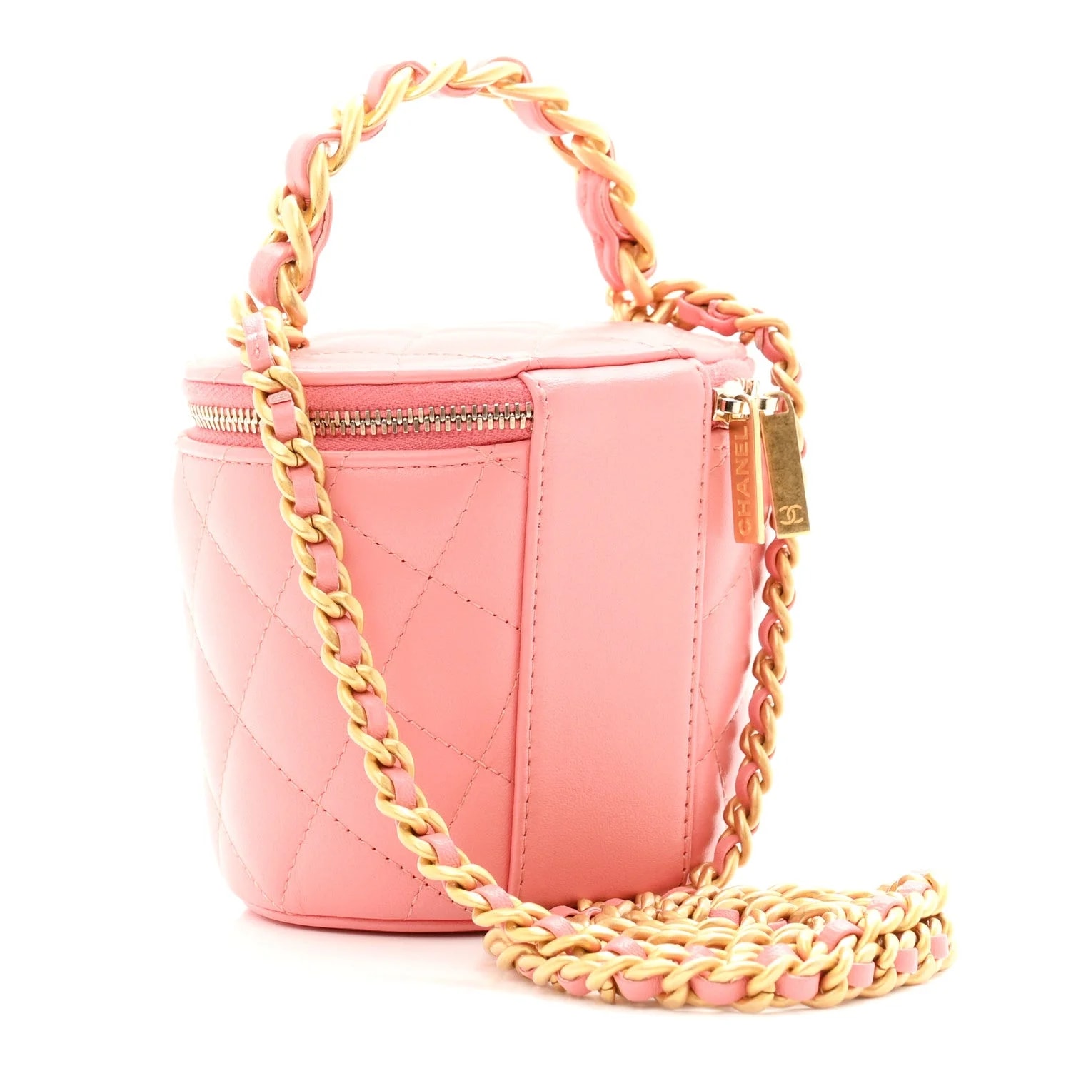 Afternoon Tea Top Handle Vanity Case With Chain Light 3