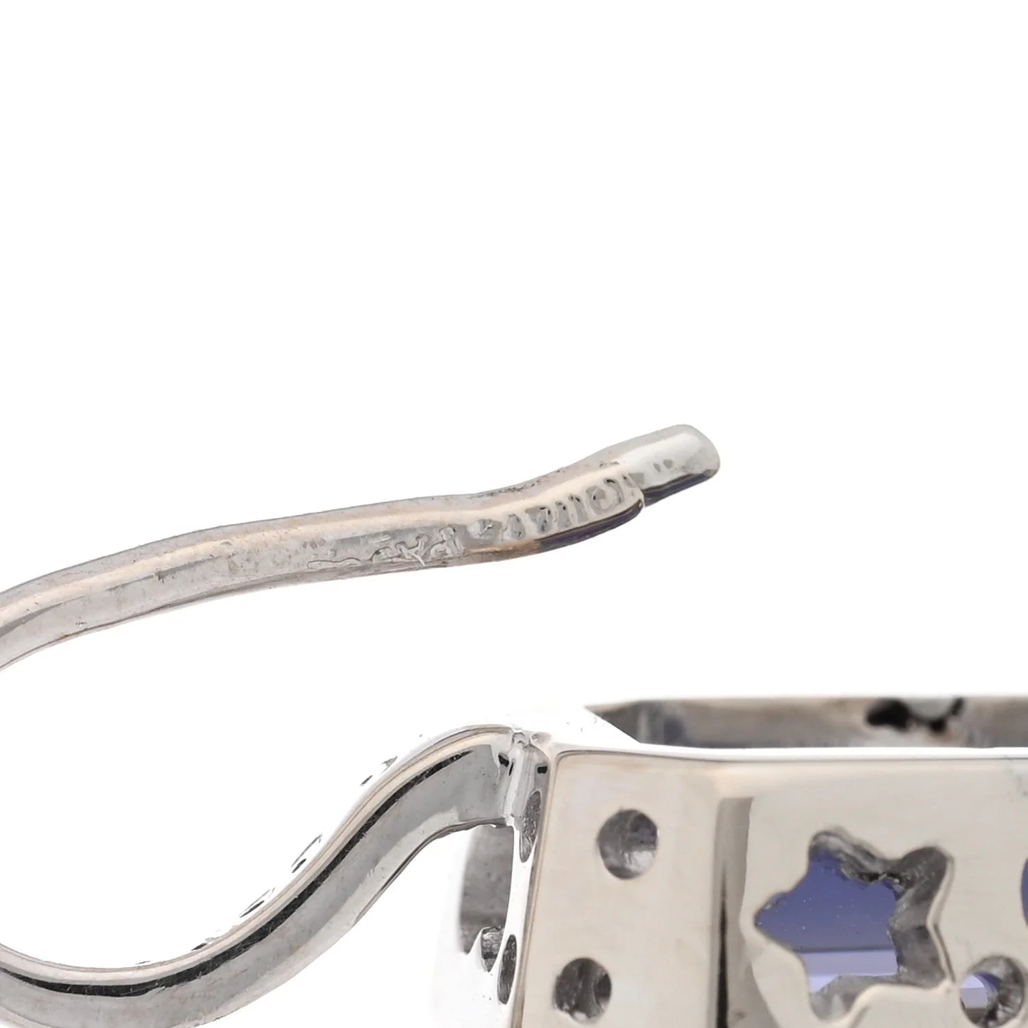 18K White Gold Iolite 4