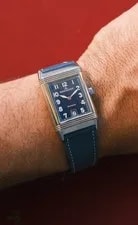 Jaeger-LeCoultre — 1990's Jaeger-LeCoultre Jumbo Reverso Blue - 270.8.12 — Watch — resale