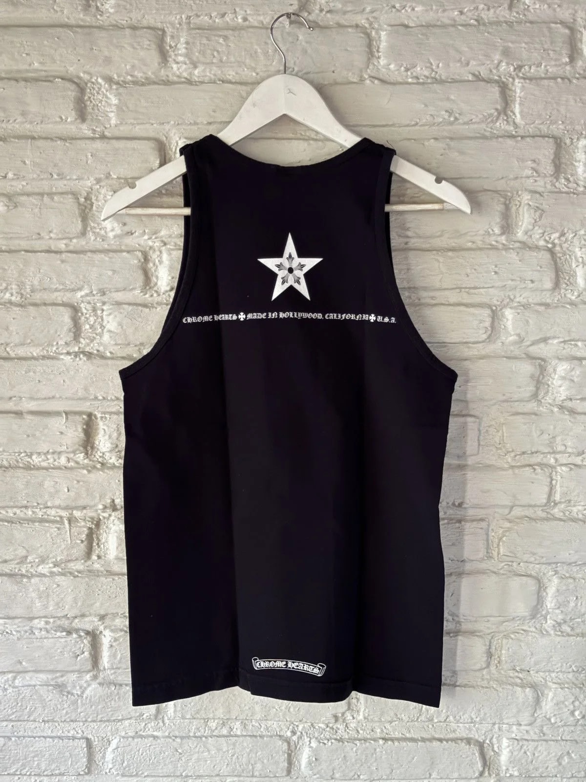Chrome Hearts — Hearts Made in Hollywood Star Tank Top — streetwear — resale