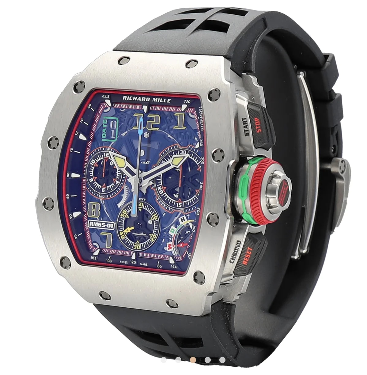 Richard Mille RM65-01 Automatic Winding Split-seconds Chronograph 44mm 2