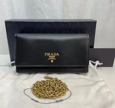 Prada — Prada Chain Wallet Crossbody 1DH006 40967685 [P] — Handbag — resale