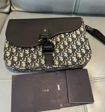 Dior — Christian Dior Messenger Canvasblack Friday — Handbag — resale