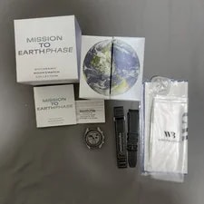 Swatch X Omega Bioceramic Moonswatch 42mm Mission To Earthphase (Box/Papers) 4