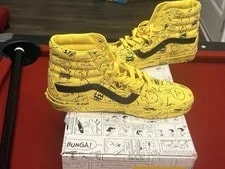 Vans Peanuts SK8-Hi Reissue Charlie Maize High Top 2017 3