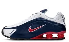 Nike Shox R4 "USA" / /Metallic HQ1988-400 Size 11.5 NEW 3