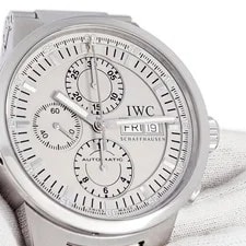 IWC GST Chronograph Rattrapante IW371508 Gray Split-Second Day-Date Bar Me 4