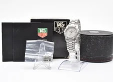 Case — Case TAG Heuer 2000 962.213 Gray Dial Silver Quartz Watch — Watch — resale