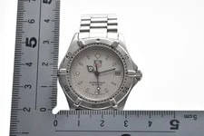 Case TAG Heuer 2000 962.213 Gray Dial Silver Quartz Watch 4