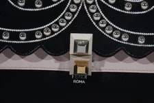 Authentic Fendi Roma Embroidered Made in Italy 2
