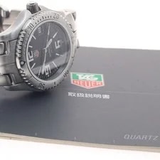TAG Heuer Link WT1210 Quartz Black Dial From Japan 2