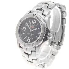 TAG Heuer Link WT1210 Quartz Black Dial From Japan 3