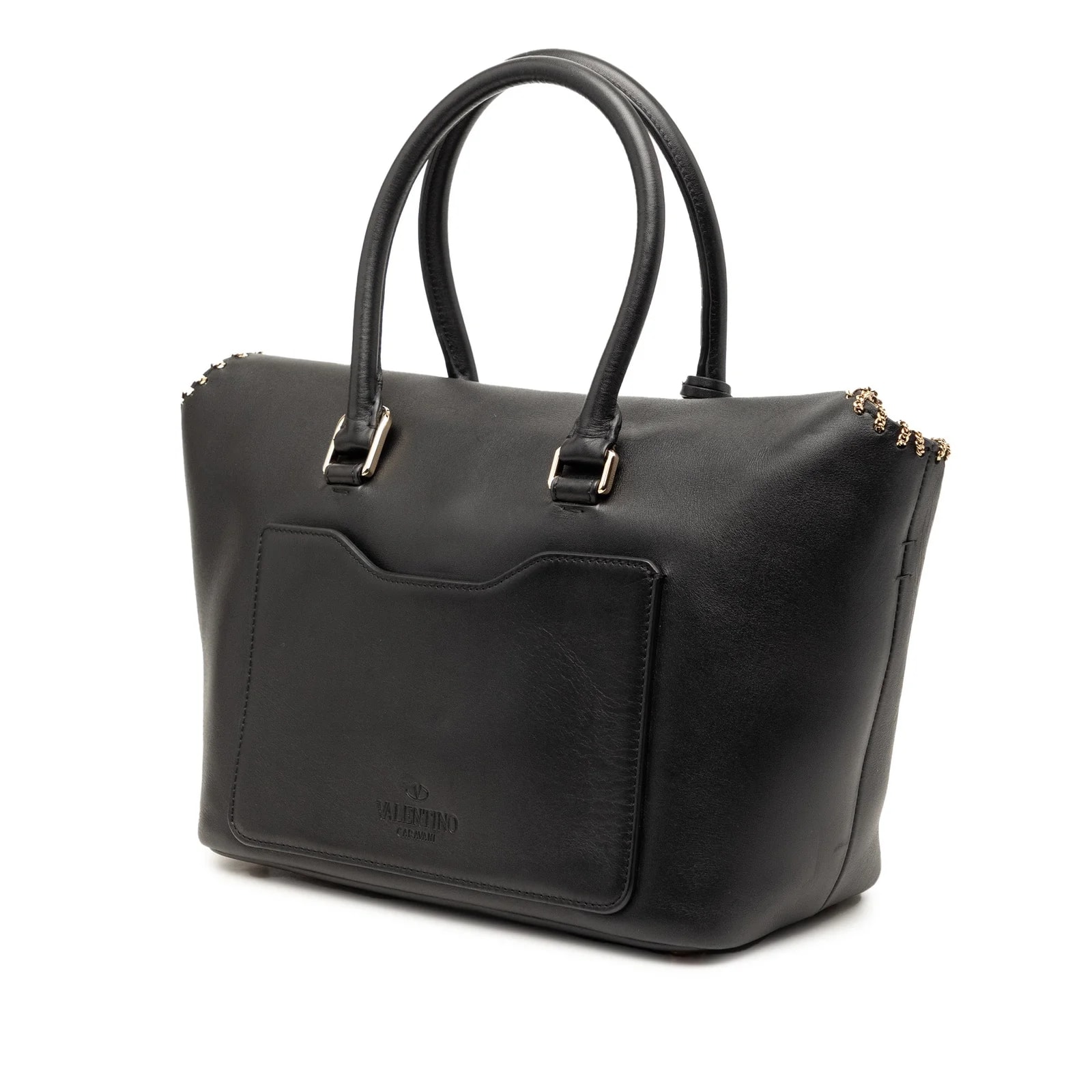 Demilune Whipstitch Satchel 2