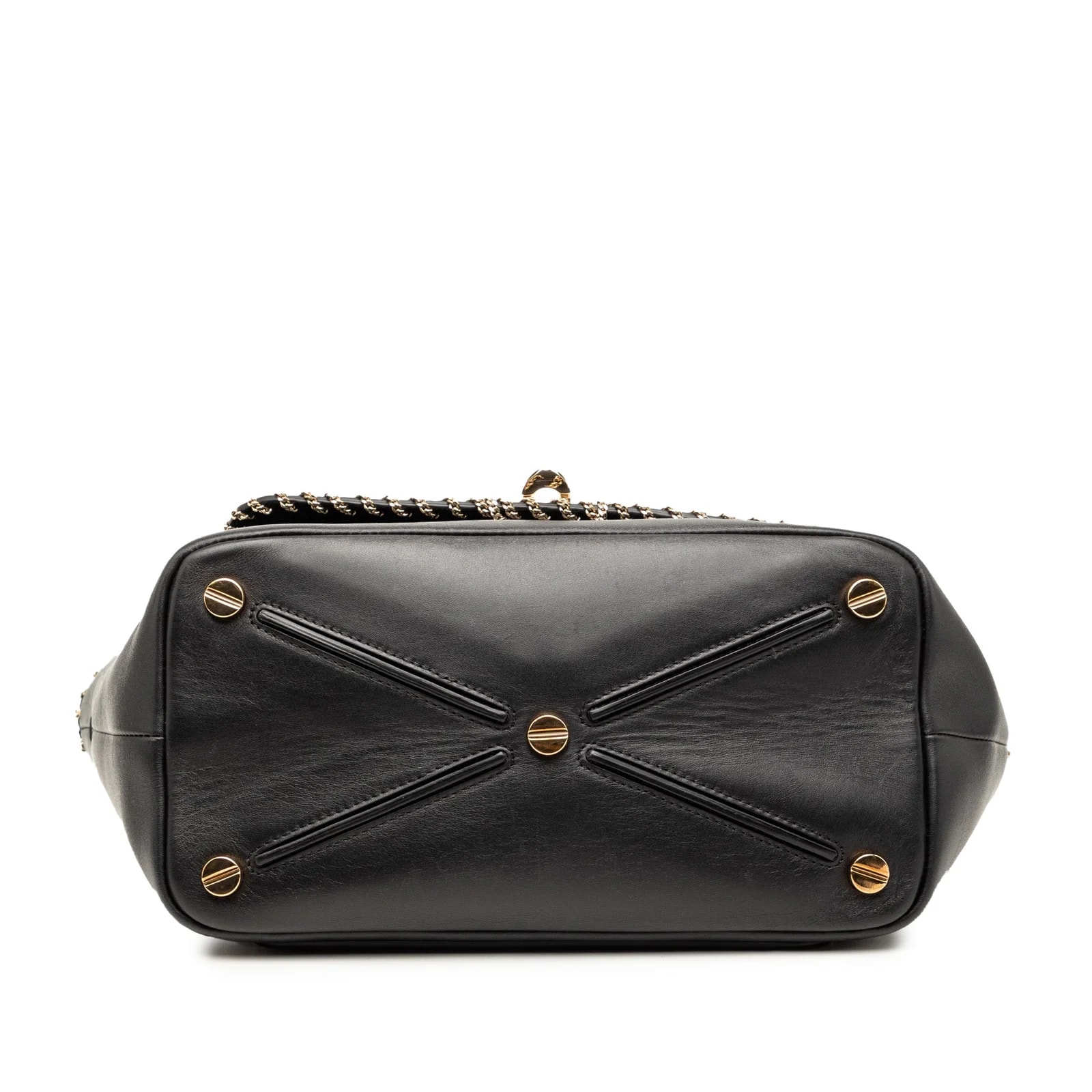Demilune Whipstitch Satchel 3
