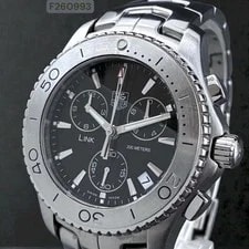 TAG Heuer — Tag Heuer Link Cj1110 Chronograph Quartz Ss — Watch — resale