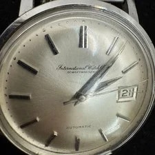 IWC Schaffhausen Old International Auto Cal.8541 Silver From Japan 3