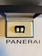 Panerai — Panerai Black PVD 22mm Genuine Buckle, Titanium, Authentic From Japan — Watch — resale
