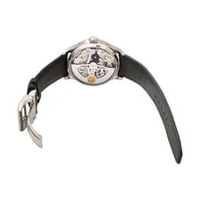 IWC Portugieser IW500704 Stainless Steel Leather 42.3mm Silver Dial #YKW488 4