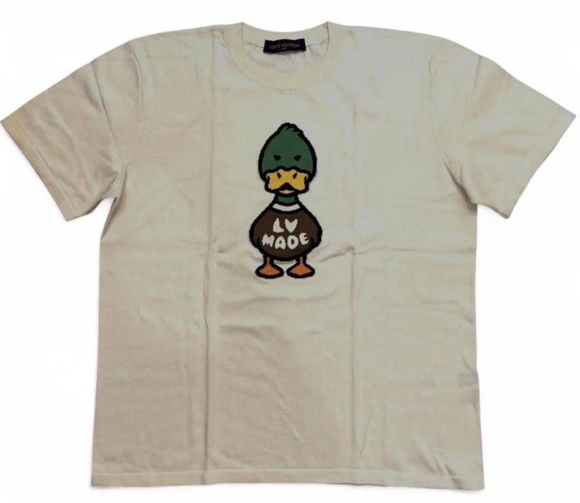 Louis Vuitton — Louis Vuitton X Human Made “ Made” Tee — streetwear — resale
