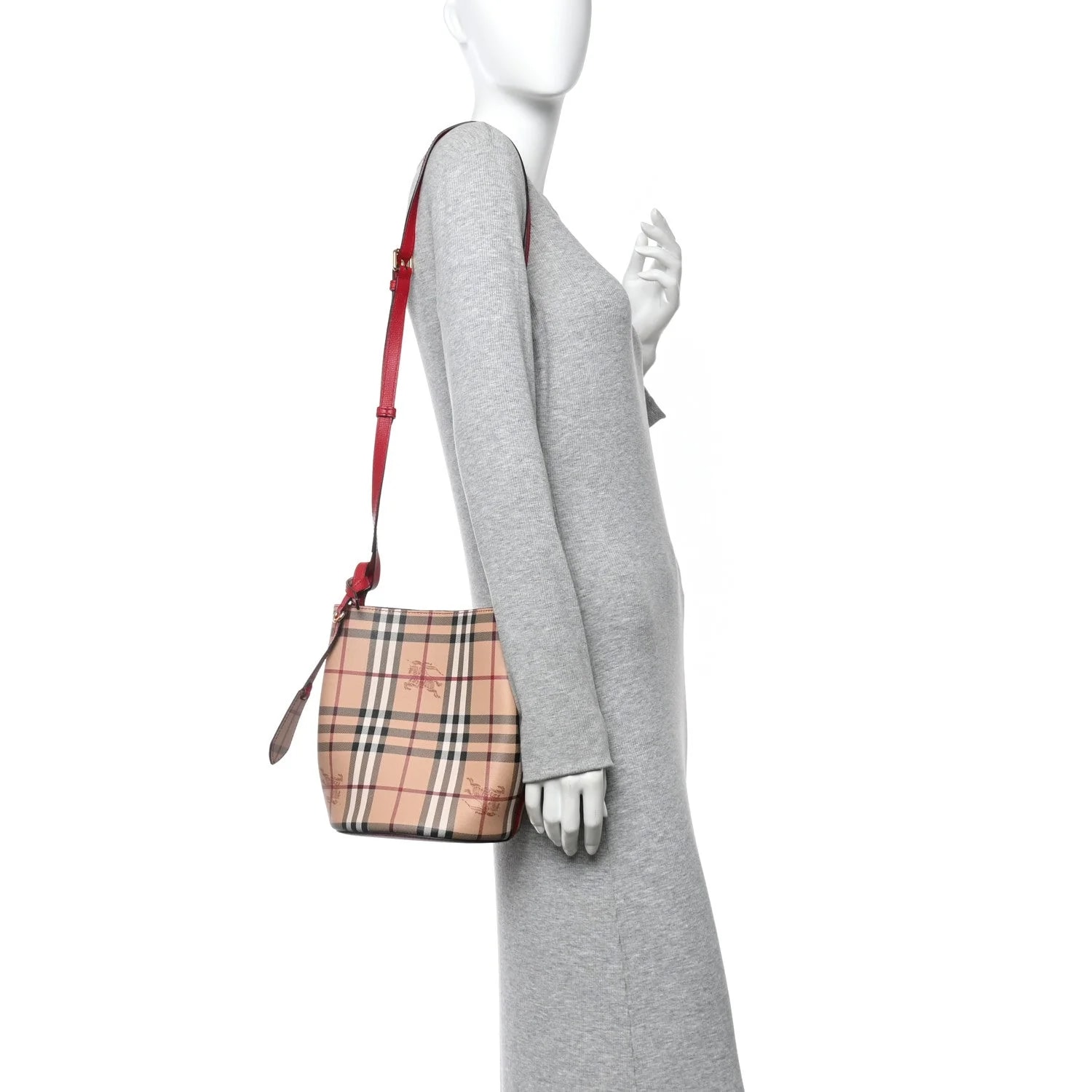 Check Colours Small Lorne Bucket Crossbody 2