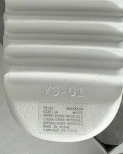 Yeezy YS-01 Slide Authentic With New With Box in Hand 4
