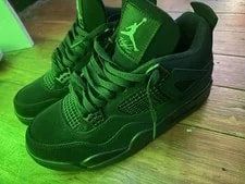 Jordan Air 4 Mid-Top Lace-Up Basketball 4