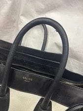 Auth Celine Luggage Zip Shopper A4 3