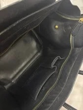 Auth Celine Luggage Zip Shopper A4 4