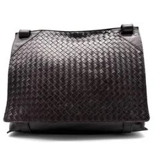 Bottega Veneta Messenger Dark Crossbody Auth 2