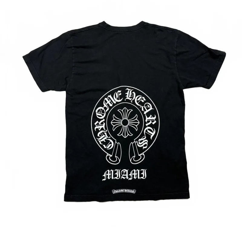 Chrome Hearts — Hearts Miami Horseshoe Tee — streetwear — resale