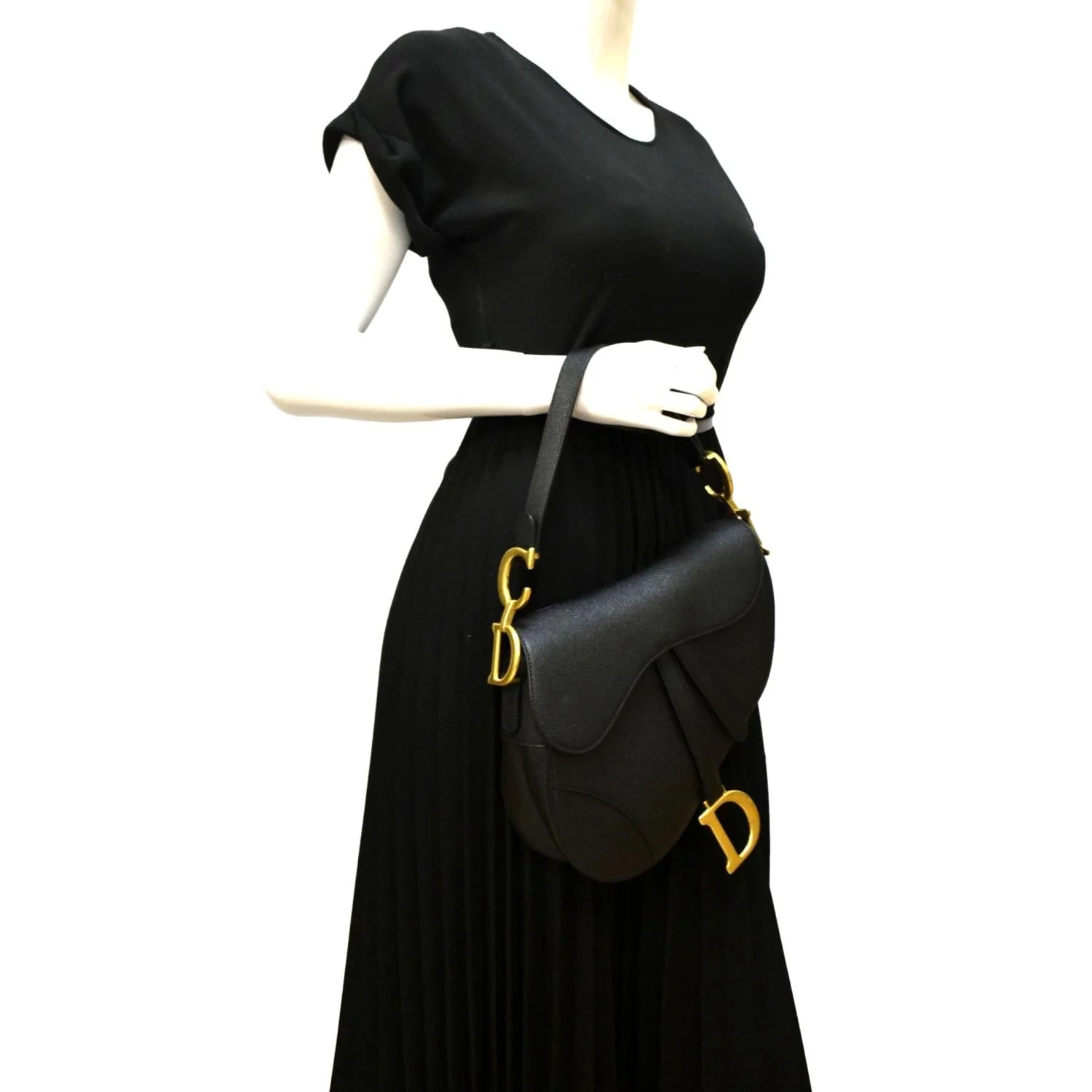 Christian Dior Saddle Grained Satchel 2